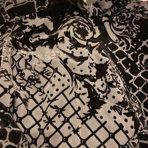 H&M Balmain Velvet Top